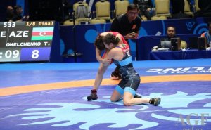 Azərbaycan güləşçisi dünya çempionatı ilə vidalaşıb