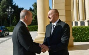 Prezident İlham Əliyev Rəcəb Tayyib Ərdoğan ilə görüşüb - FOTOLAR /Yenilənib