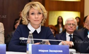 Mariya Zaxarova Bakıda - FOTO