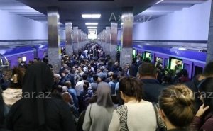 Bakı metrosunda qatarda nasazlıq baş verib - RƏSMİ AÇIQLAMA