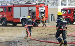 Ağdaşda 6 otaqlı ev yanıb - FHN
