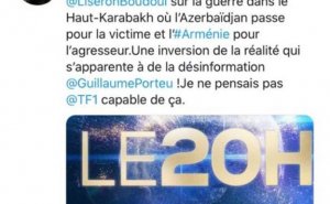 Ermənilər Fransa kanalına "hücum" etdilər - Ölümlə hədələyirlər / FOTO