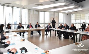 Anar Kərimov azərbaycanlı incəsənət xadimləri ilə görüşüb - İstanbul
