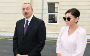 Prezident və birinci xanım təməlqoymada İŞTİRAK EDİBLƏR