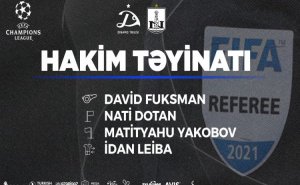 “Dinamo” – “Neftçi” oyununun hakimləri açıqlanıb