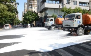 Bakıda 546 küçə dezinfeksiya edilib