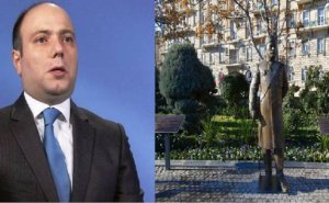 "Heykəli çox bəyənirəm" - Mədəniyyət naziri