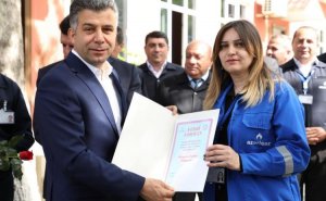 Ruslan Əliyev bir qrup "Azəriqaz" əməkdaşını mükafatlandırdı - FOTO