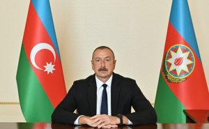 İlham Əliyev Pakistan Senatının sədrini qəbul etdi