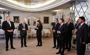 İlham Əliyev Sofiyada rəsmi lançda iştirak edib