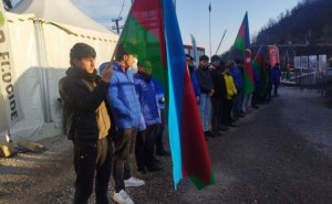 Laçın-Xankəndi yolunda aksiya davam edir