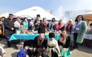 Qazaxıstanda keçirilən festivallarda diasporumuz təmsil olunub - FOTO