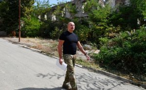 İlham Əliyev Laçın şəhərində bir sıra tədbirlərdə iştirak etdi