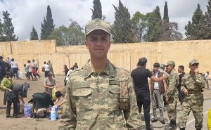 Bu gün şəhid olan hərbçimizin FOTOLARI