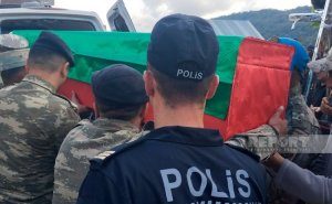 Şəhid Vüsal Orucovun nəşi ailəsinə təhvil verildi