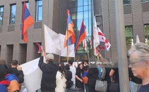 Gürcüstan polisi erməni diasporasının Azərbaycana qarşı təxribatına icazə vermədi