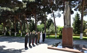 İtaliya nümayəndə heyəti Azərbaycan MMU və HDQ-ni ziyarət etdi - FOTO