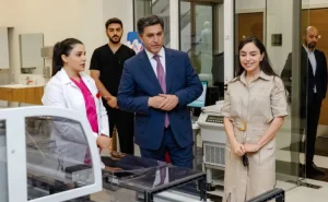 Leyla Əliyeva “Məlhəm Hospital”ı ziyarət etdi - FOTO