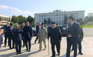 Konfrans iştirakçıları Xankəndidə - FOTO