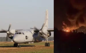 Ukrayna ordusu Rostovda hərbi aerodromda 3 təyyarə və 3 helikopteri məhv etdi