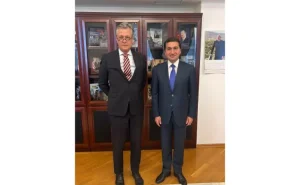 Hikmət Hacıyev Almaniya səfiri ilə müzakirələr APARDI