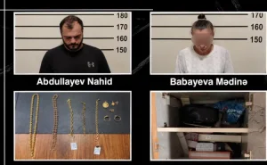 10 min manatlıq oğurluq edən şəxslər tutuldular