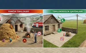 FHN-dən yanğın təhlükəsizliyi ilə bağlı kənd yerlərində yaşayan əhaliyə  MÜRACİƏT 
