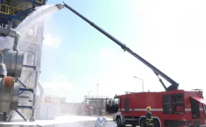 FHN Neft Emalı Zavodunda yanğın-taktiki təlim keçirdi -  VİDEO+FOTO