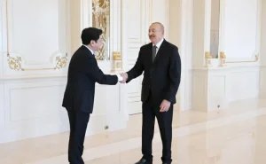 İlham Əliyev qəbul keçirdi - FOTO