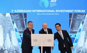 Prezident təməlqoyma mərasimində -  FOTO