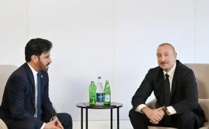 İlham Əliyev Beynəlxalq Avtomobil Federasiyasının prezidenti ilə görüşdü -  FOTOLAR