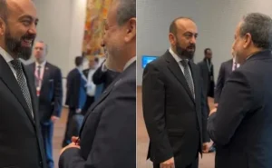 Mirzoyan Əraqçi ilə görüşdü
