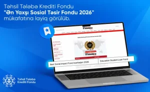 Təhsil Tələbə Krediti Fondu növbəti beynəlxalq mükafata layiq GÖRÜLDÜ