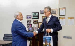 Almaniya səfiri ADU-nun qonağı oldu - FOTO