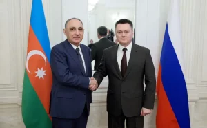Baş prokuror Rusiya Ali Məhkəməsinin sədri ilə görüşdü -  FOTO
