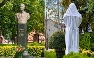 Tbilisidə Heydər Əliyevin büstünü zədələyən Ermənistan vətəndaşı  SAXLANILDI