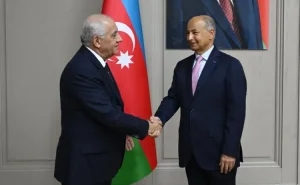 Əli Əsədov Beynəlxalq Üzgüçülük Federasiyasının prezidenti ilə  GÖRÜŞDÜ