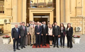 Türkiyənin Ali Təhsil Şurasının sədri Türkiyə–Azərbaycan Universitetini ziyarət etdi - FOTO