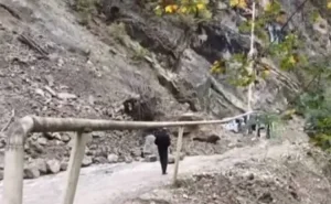 Quba-Xınalıq yolunda sürüşmə - 8 kəndlə nəqliyyat əlaqəsi kəsildi