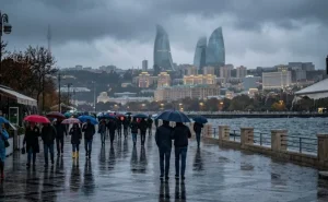 Sabah Bakıya yağış  YAĞACAQ