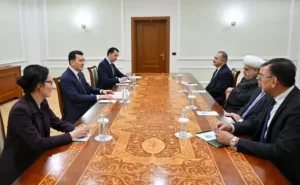 Allahşükür Paşazadə Qazaxıstanın Vitse-prezidenti ilə  GÖRÜŞDÜ
