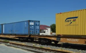 Azərbaycanda dəmir yolu ilə yük daşımaları 11% artıb