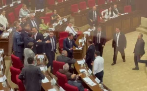 Ermənistan parlamentində dava - Spiker günahlandırıldı