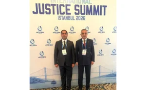 Anar Bağırov Türkiyədə Beynəlxalq Ədalət Sammitində çıxış etdi - FOTO