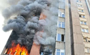 Ceyranbatanda yaşayış binasında  YANĞIN