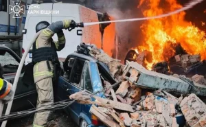 Xarkovda yaşayış binasına dron hücumu: 11 yaralı