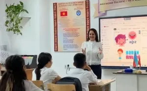 Azərbaycandan ilk müəllim Qırğızıstanda Azərbaycan dilini tədris edir