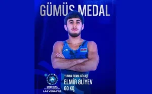 Elmir Əliyev dünya ikincisi oldu