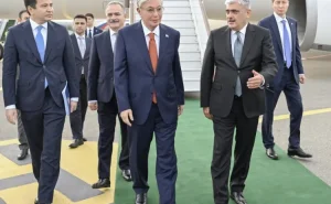 Tokayev Azərbaycanda səfərdədir - FOTO