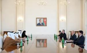 İlham Əliyev Bəhreynin xarici işlər nazirini qəbul  ETDİ